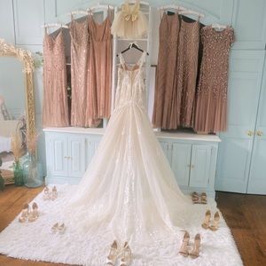 Beaded Adrianna Papell dress